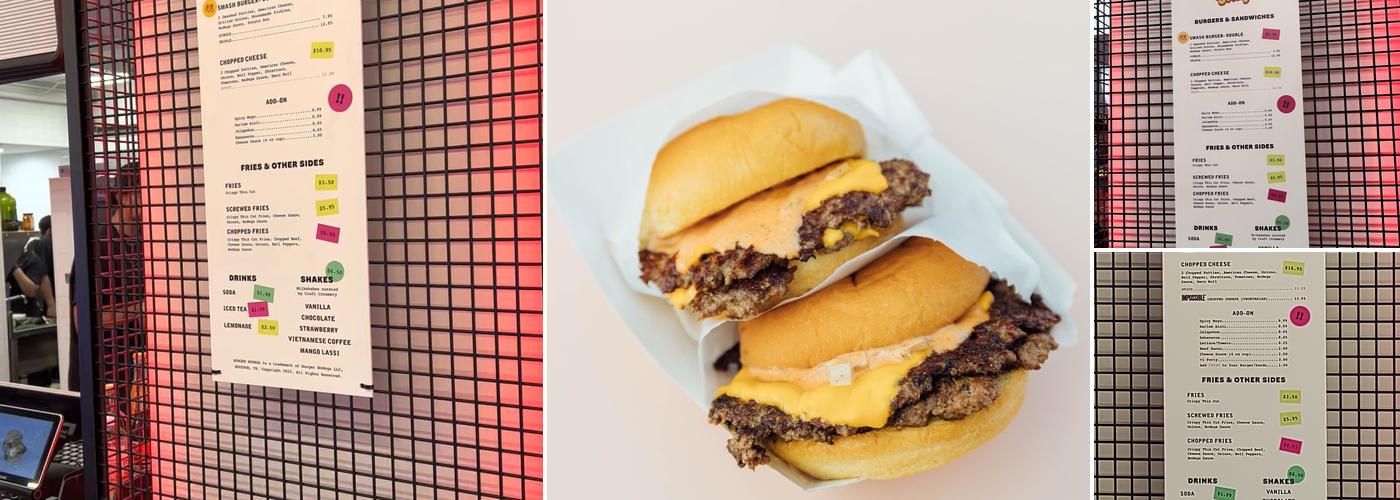 Burger Bodega Menu