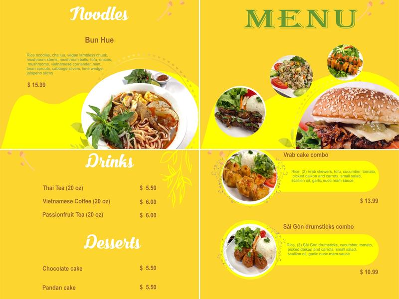 Vegan Banh Mi (Loving Hut) Menu