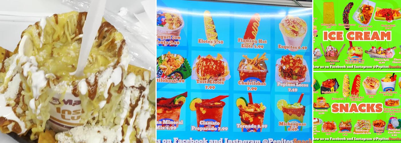 Pepitos Snacks Menu