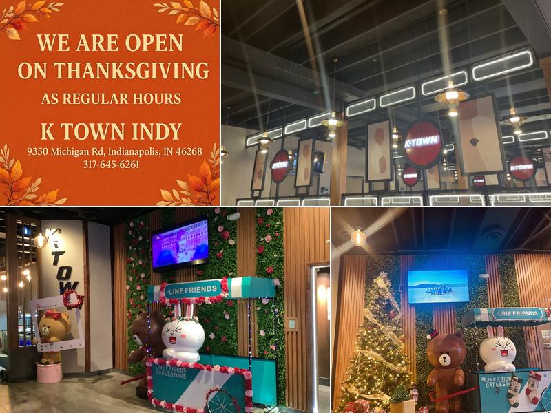 K-TOWN Korean BBQ & Hot Pot 9350 Michigan Rd, Indianapolis