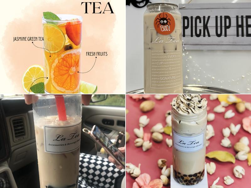 La tea Menu