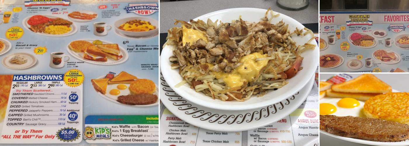 Waffle House Menu