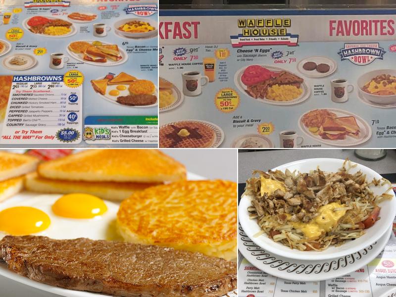 Waffle House Menu