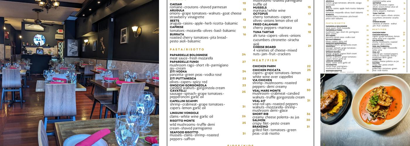VIA 417 Menu