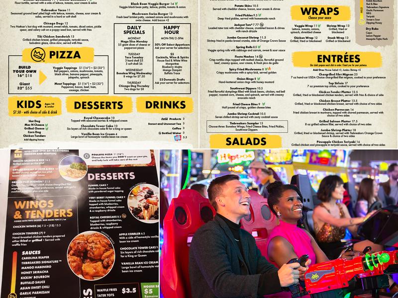 Tiebreakers Menu