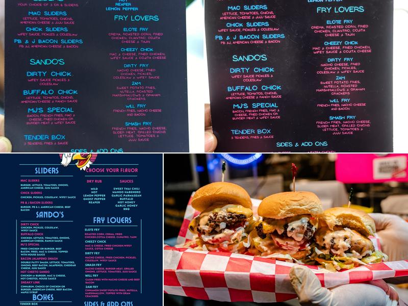 The Side Chick Menu