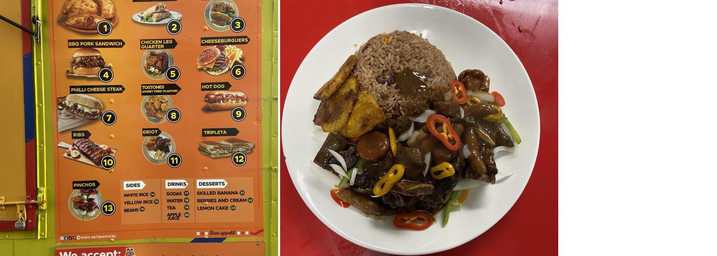 Caribbean Quality Plus+ Menu
