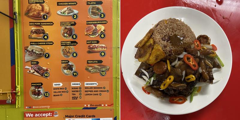 Caribbean Quality Plus+ Menu