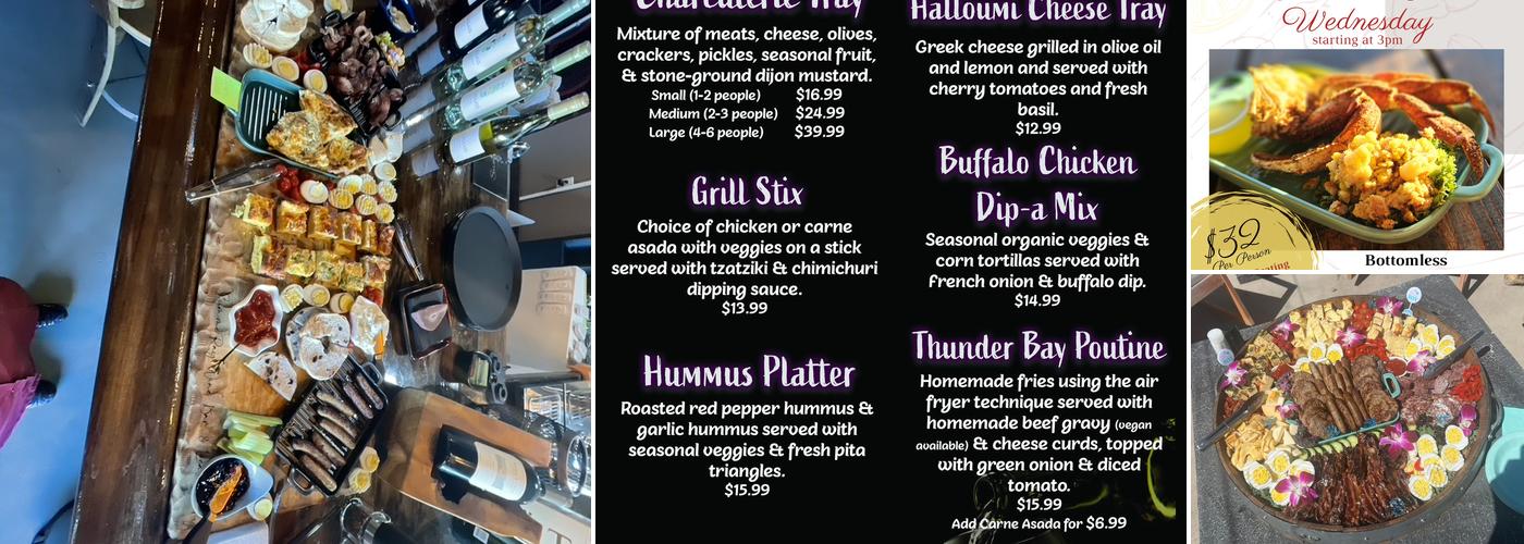 SummeRay Wine Bar & Local Eatery - Lake Havasu City, AZ Menu