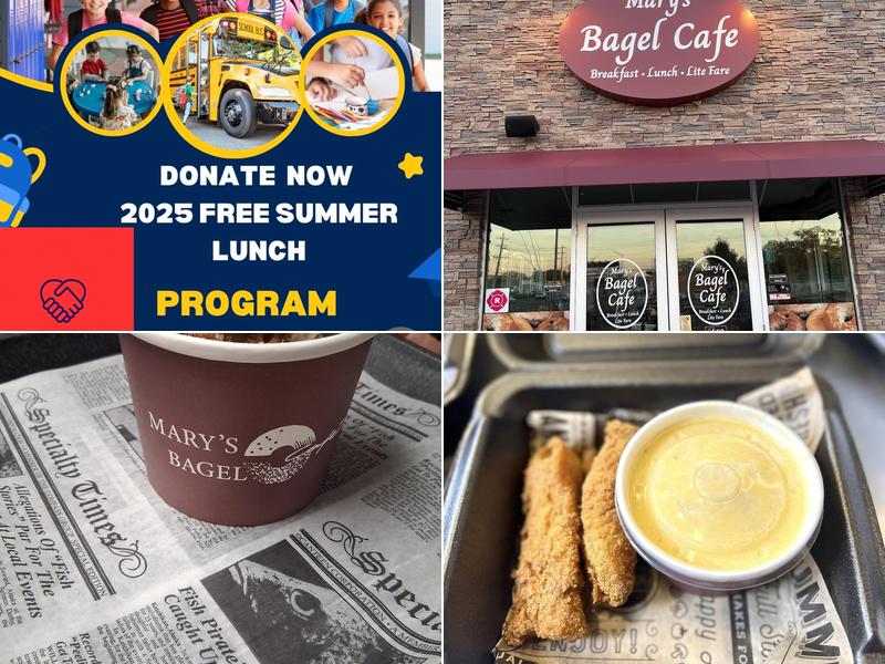 Mary’s Bagel Café And Catering Service 1242 N Florida Ave, Lakeland