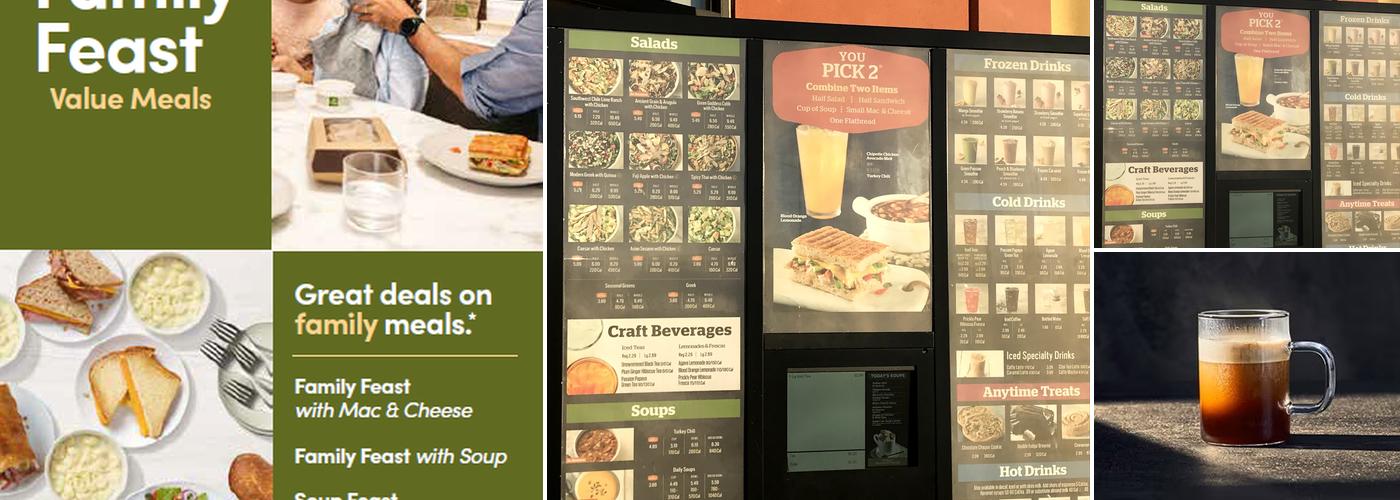 Panera Bread Menu