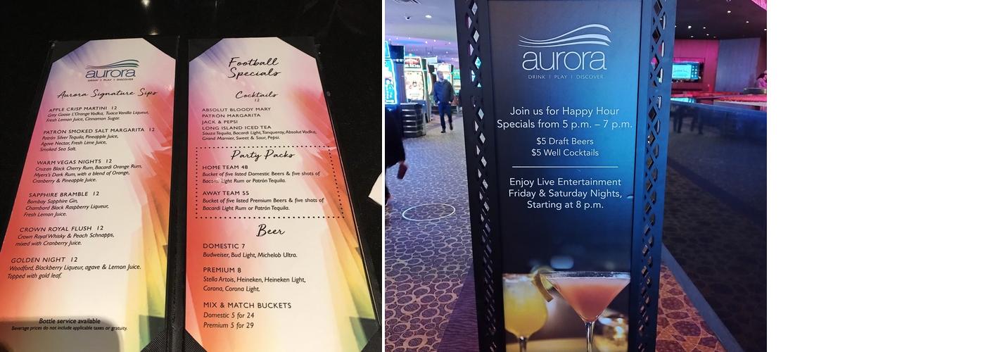 Aurora Menu