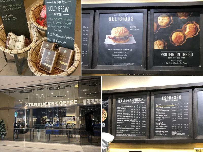 Starbucks Menu