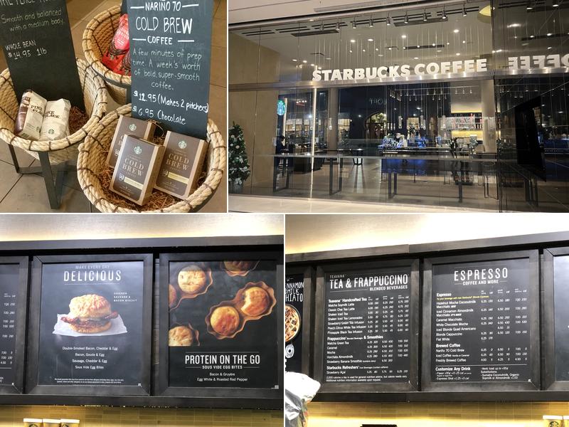 Starbucks Menu