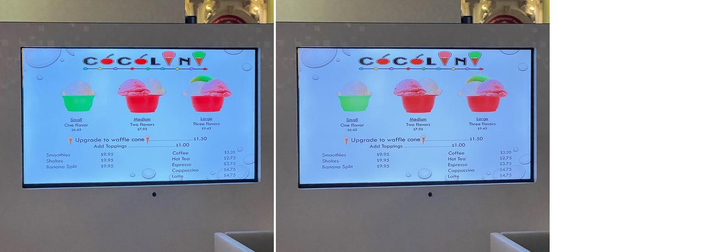 Cocolini Menu