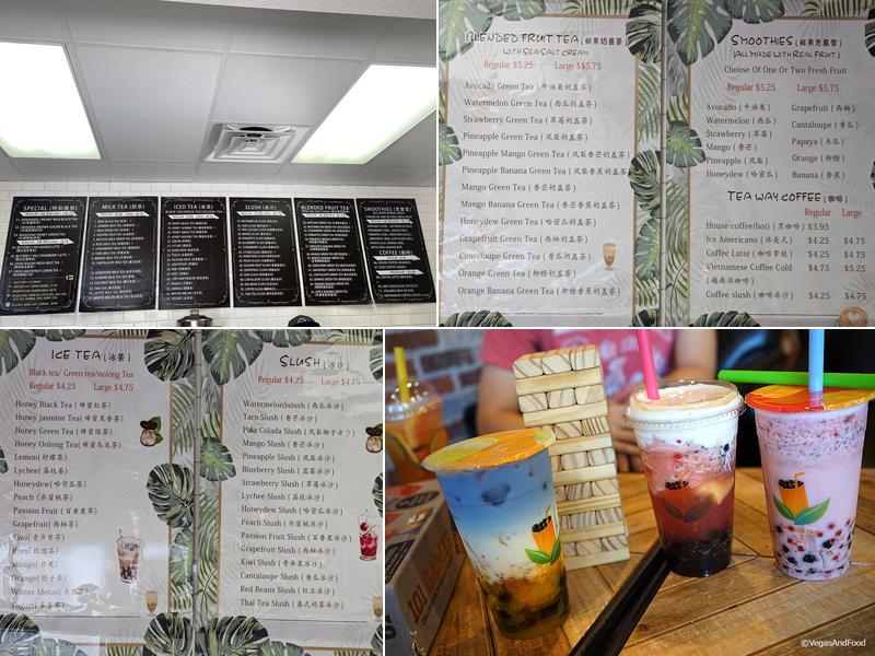 Tea Way Plus Menu