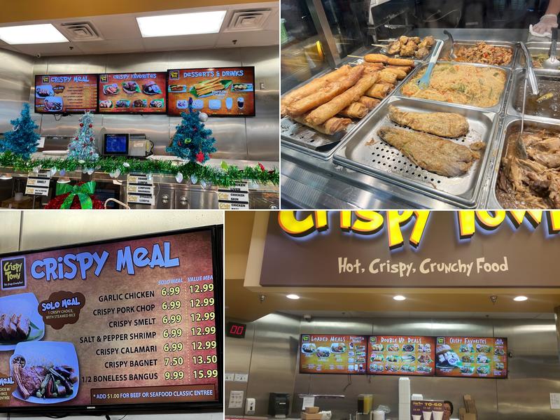 Crispy Town Menu