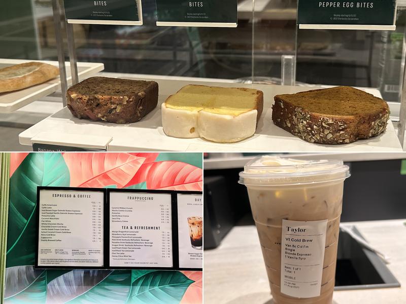 Starbucks Menu