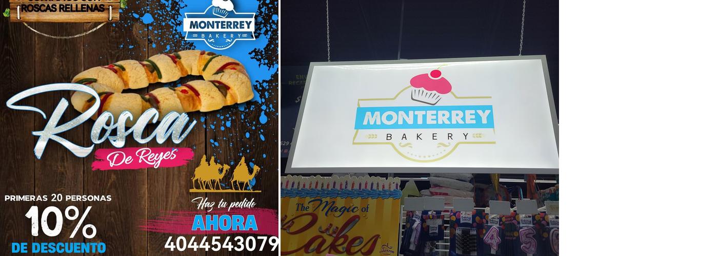 Monterrey Bakery Menu