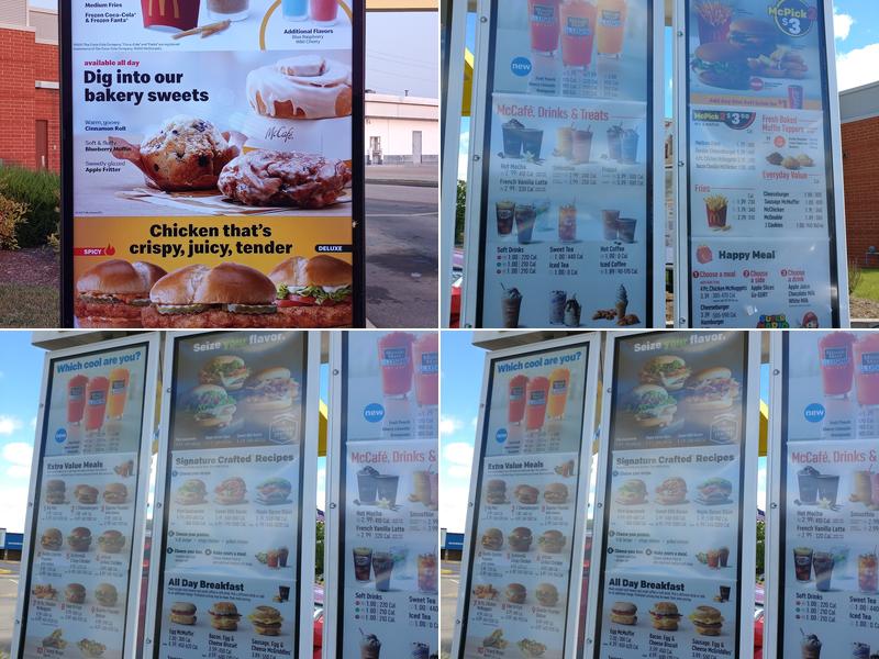 McDonald's Menu