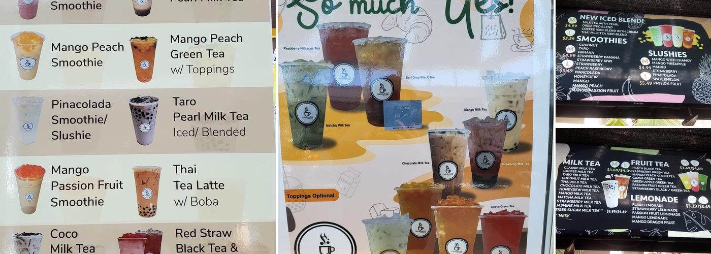Hannassi Tea latte Menu