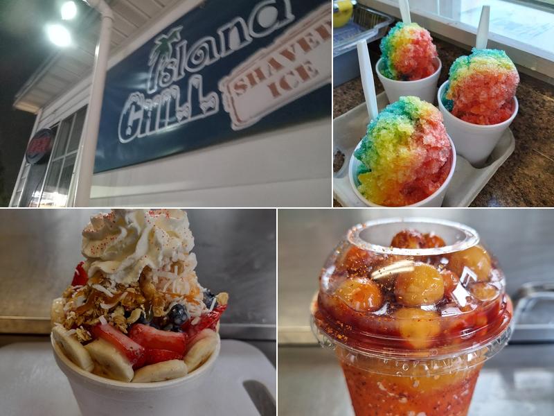 ISLAND CHILL SHAVED ICE @ GARDENSIDE.