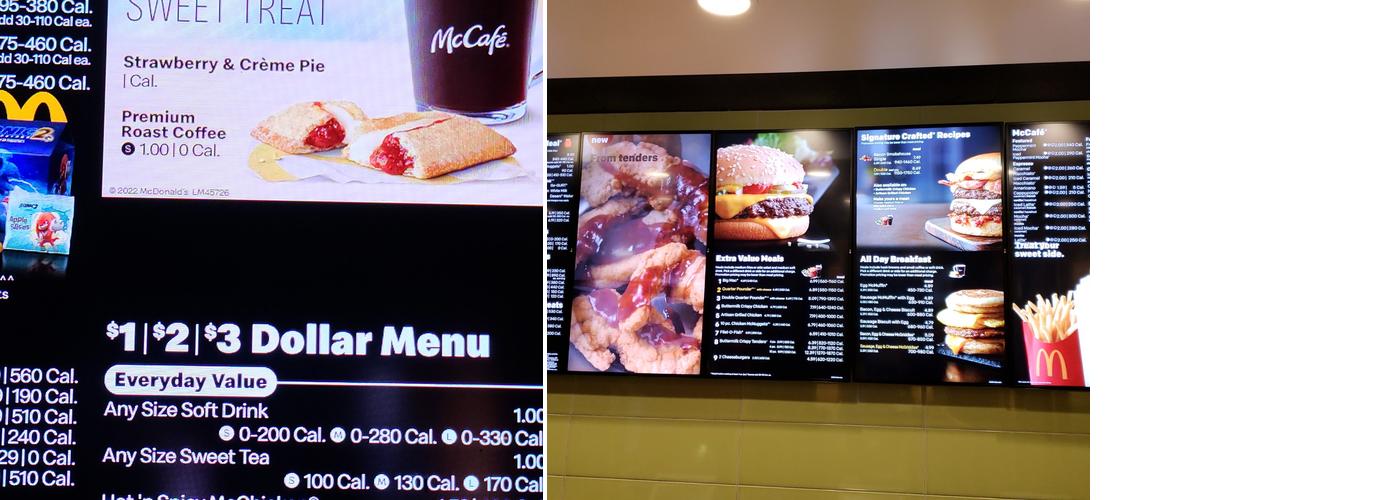 McDonald's Menu