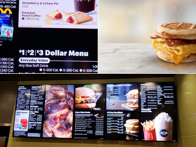 McDonald's Menu