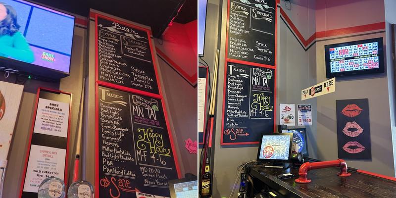 Variations Bar Menu