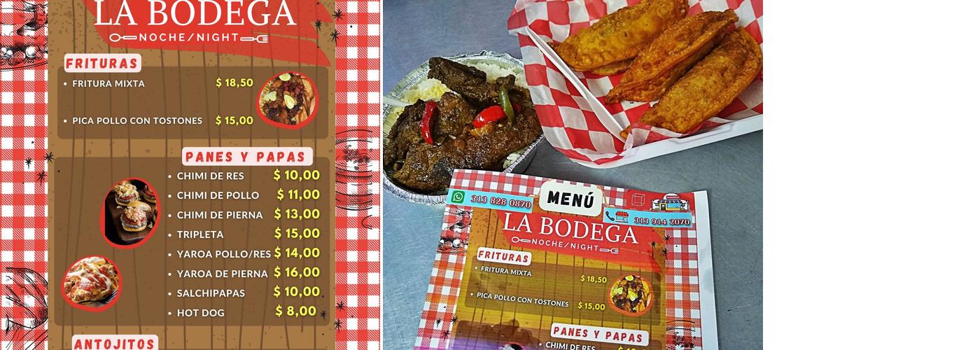La Bodega Menu