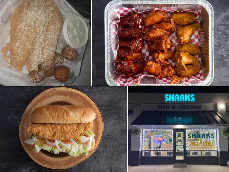 Sharks Fish and Chicken