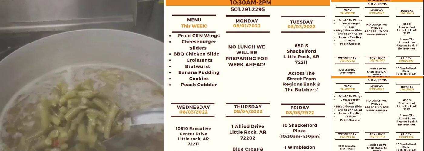 The Great Feast Food Truck & Catering Menu