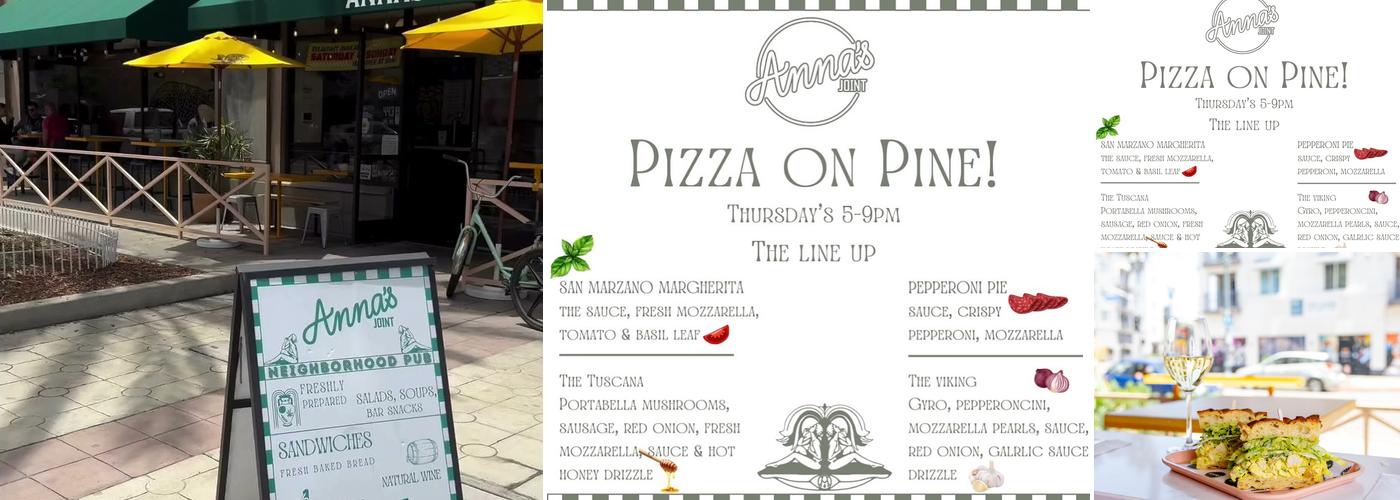 Anna's Joint - Neighborhood Pub Menu