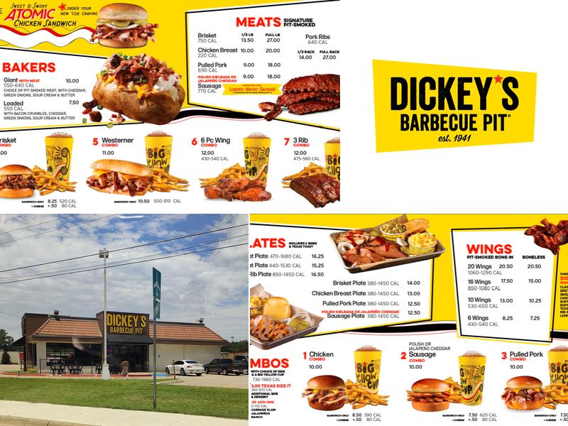 Dickey's Barbecue Pit Menu