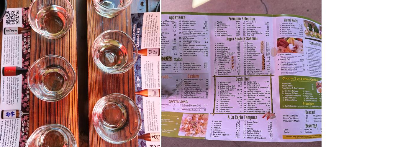 Sushi Beluga (Playa Del Rey) Menu