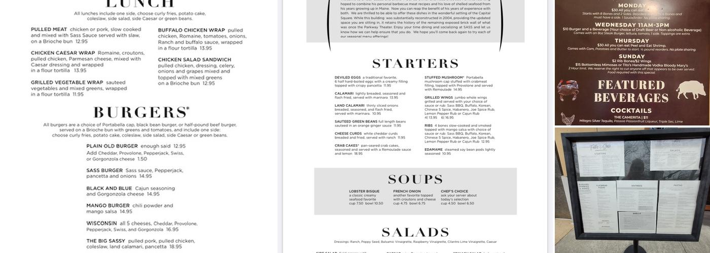 SASS Menu