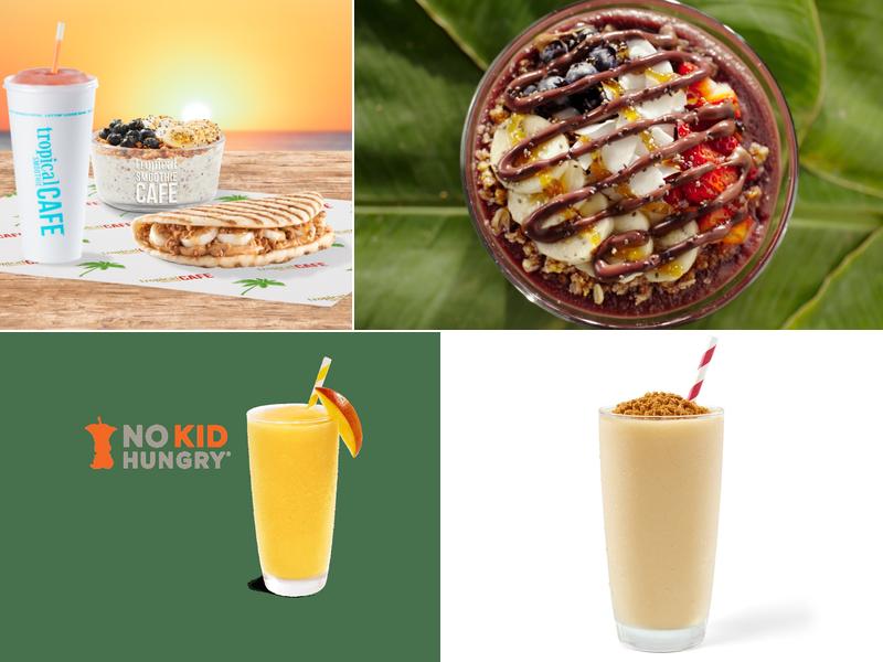 Tropical Smoothie Cafe Menu