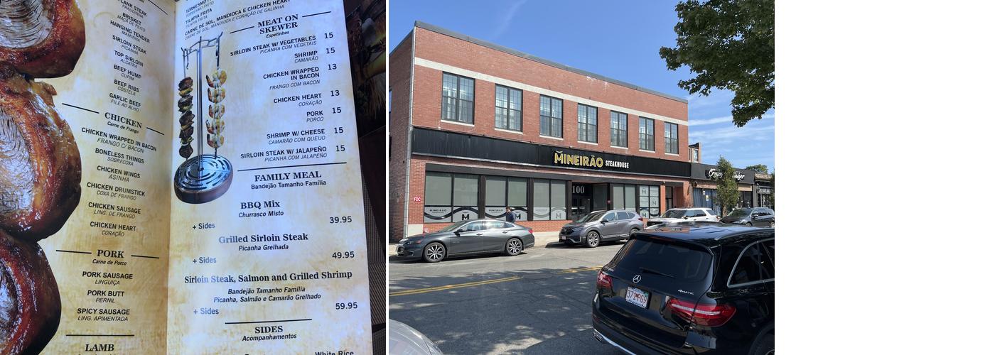 Mineirão Steakhouse Menu