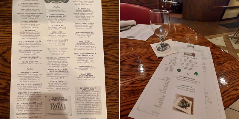 Schuler Associates Inc Menu