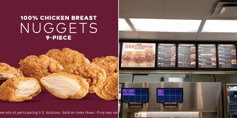 Arby's Menu