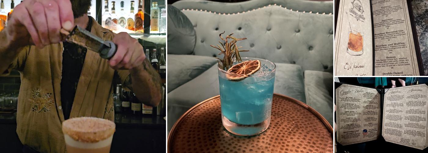 Lourdes Library Menu