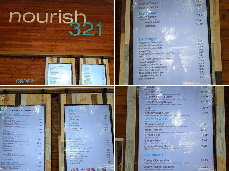 Nourish 321 Cafe | Brevard Zoo Menu