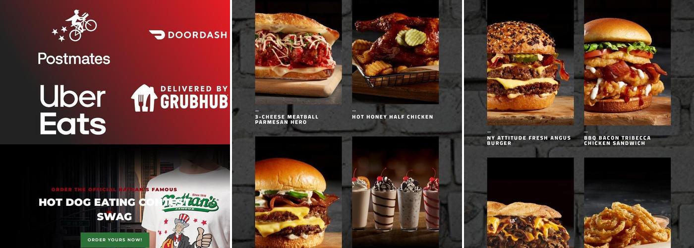 Nathan’s Famous Hot Dogs Menu