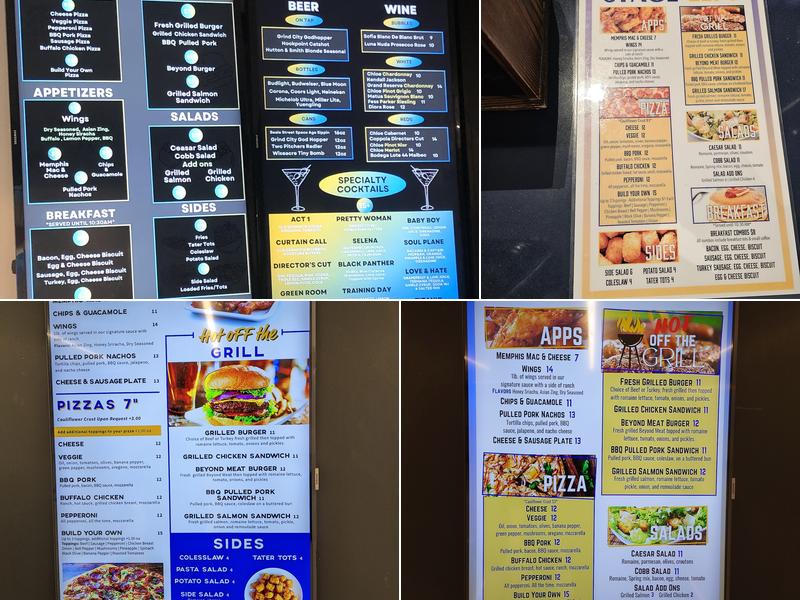 Stage Left Menu