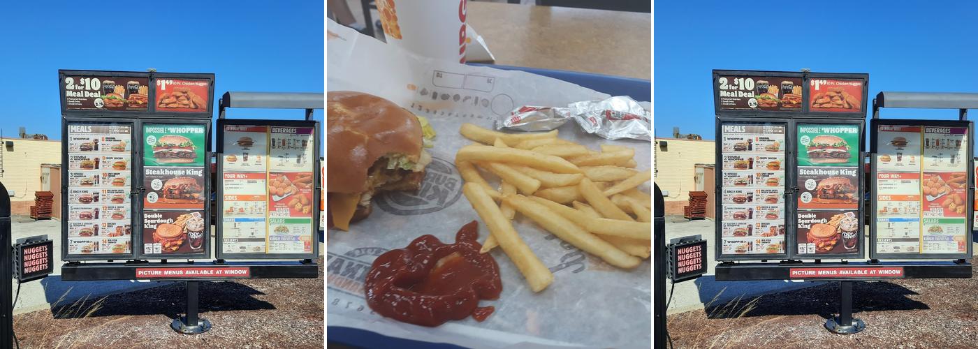 Burger King Menu