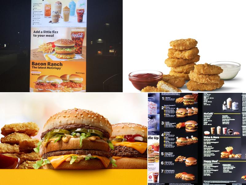 McDonald's Menu