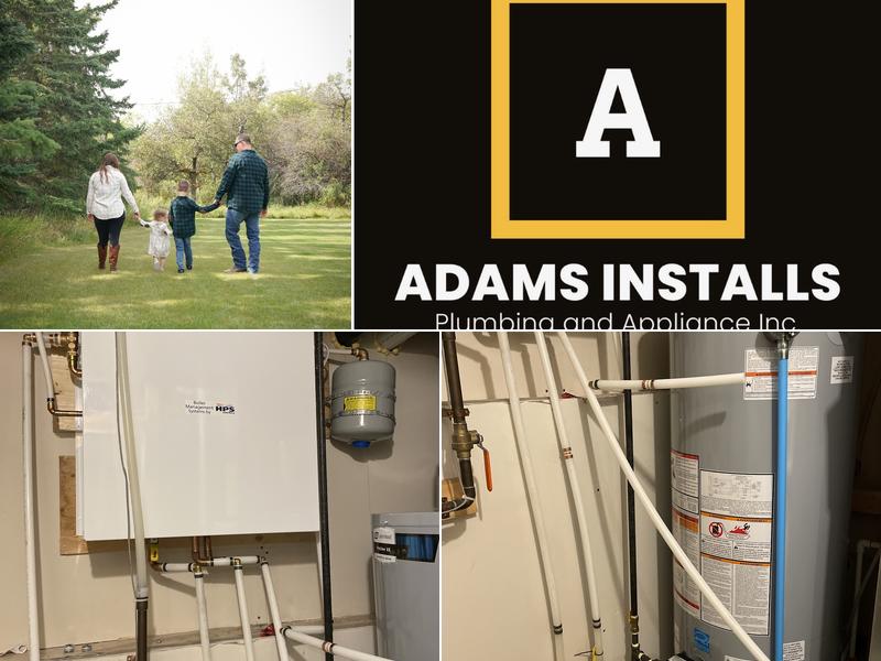 Adam’s Installs Plumbing & Appliance