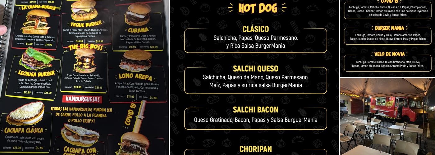 BurgerMania Menu