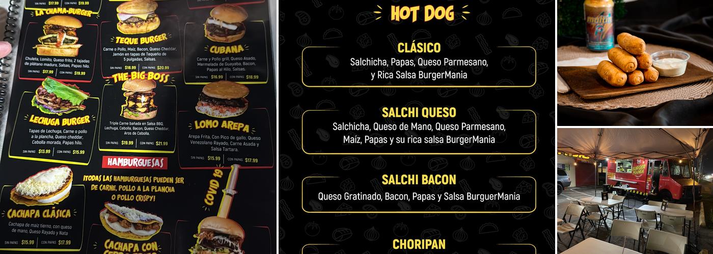 BurgerMania Menu