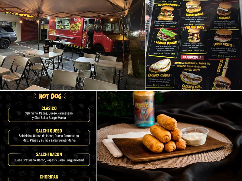 BurgerMania Menu